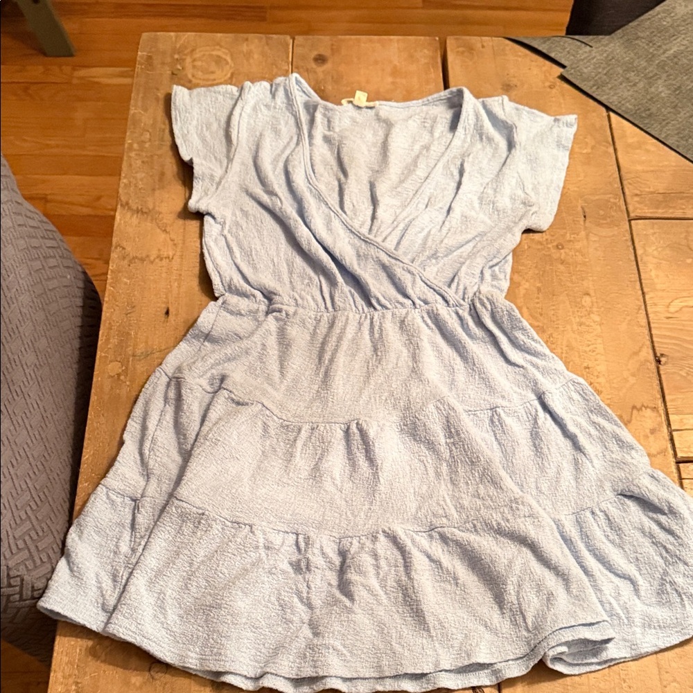 Rolla Coster Light Blue Wrap Dress